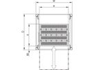 SCHROFF Eurorack Shelf, Telescopic, for Universal Frame, 600W 700D