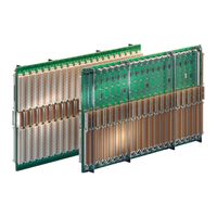 SCHROFF VME64x-backplane, 6 HE, 15 gleuf met P0