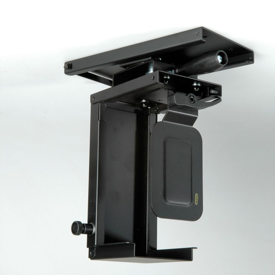 ROLINE mini PC houder uitschuifbaar, draaibaar, zwart