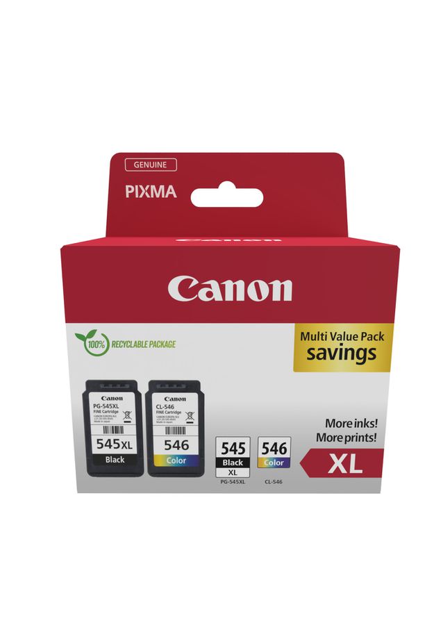 Canon 8286B010 ink cartridge 2 pc(s) Original High (XL) Yield Black, Cyan, Magenta, Yellow