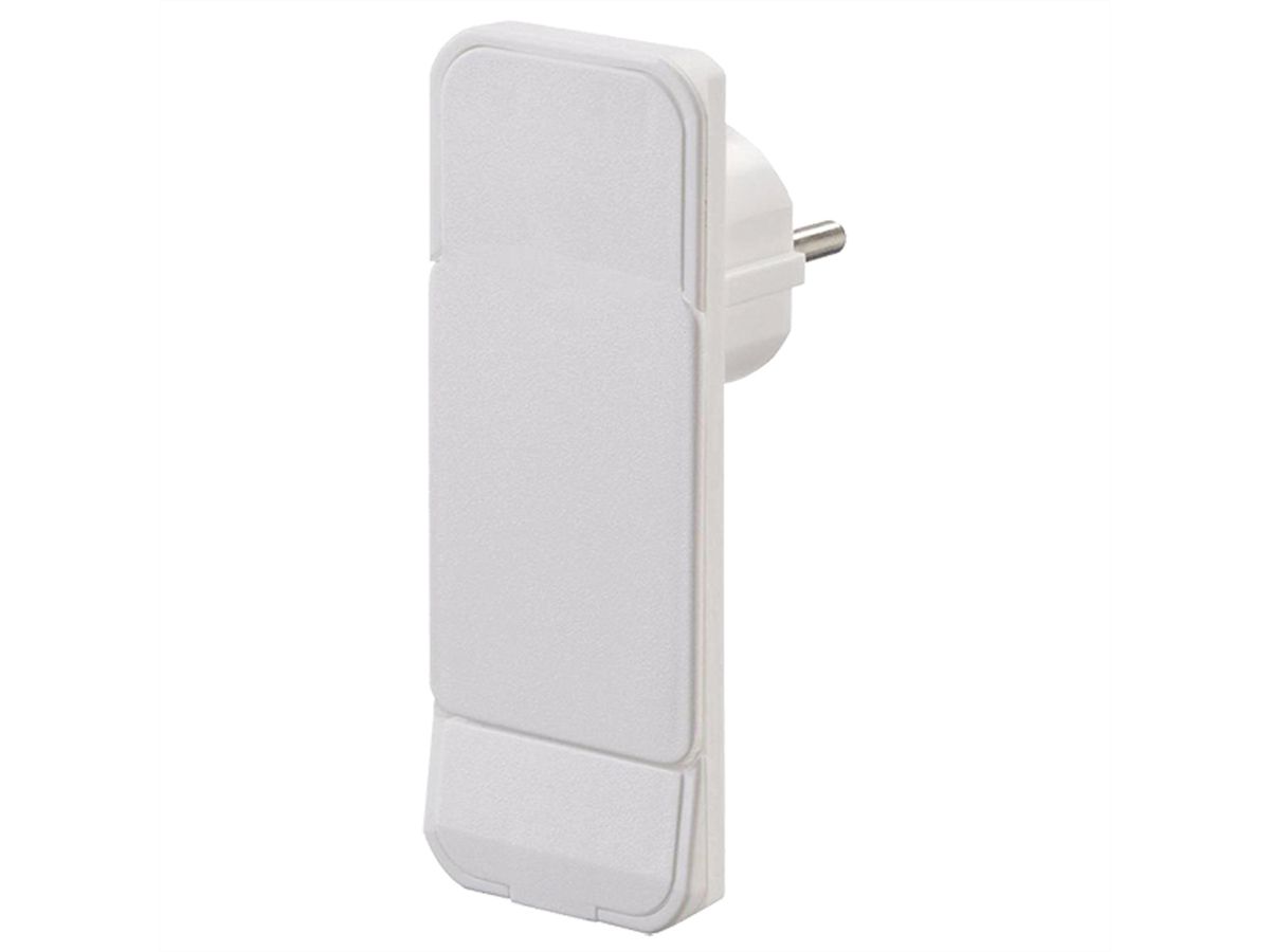 BACHMANN SMART PLUG Geaarde montagestekker, wit