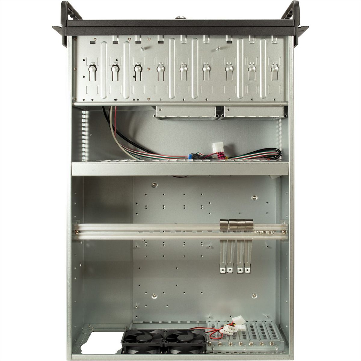 19" serverbehuizing, 4HE, lange versie, IPC 4U-4129L, zwart