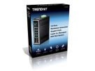TRENDnet TI-PG1284i 12-Poorts Rail Switch