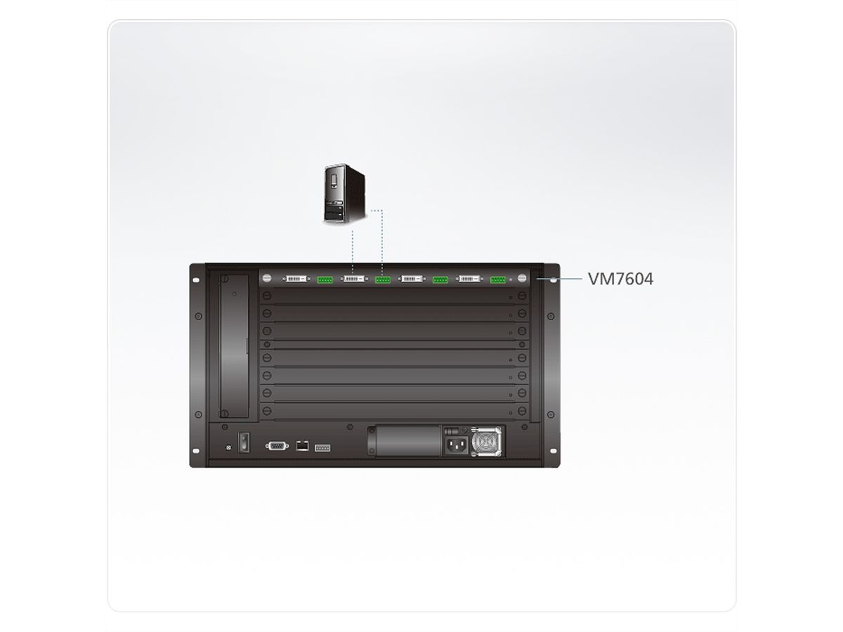 ATEN VM7604 4-Port DVI Input Board