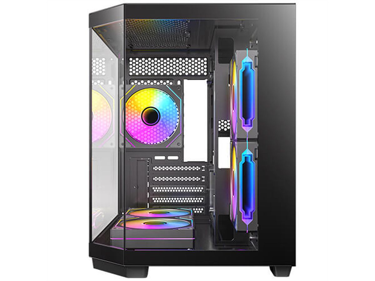 ANTEC CX M2 ARGB B PC Case, Minitower microATX, black