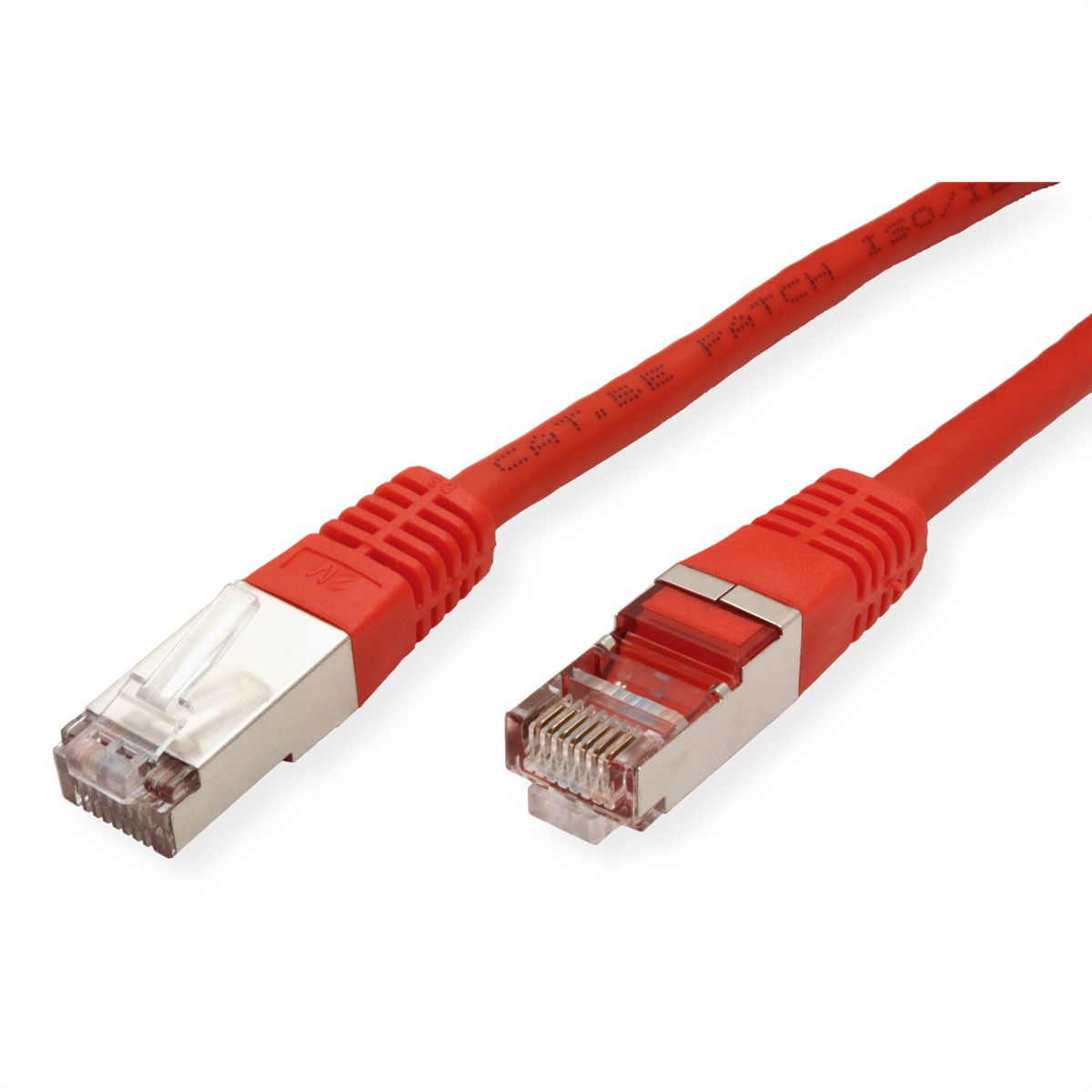 ROLINE patchkabel Cat.5e (Klasse D) SF/UTP, rood, 2 m