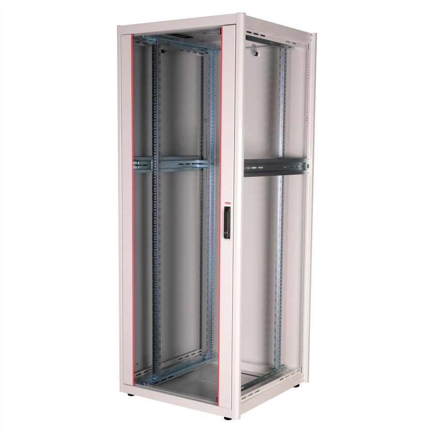 ROLINE 19-inch Network Cabinet Basic 42 U, 800x800 WxD glass door grey