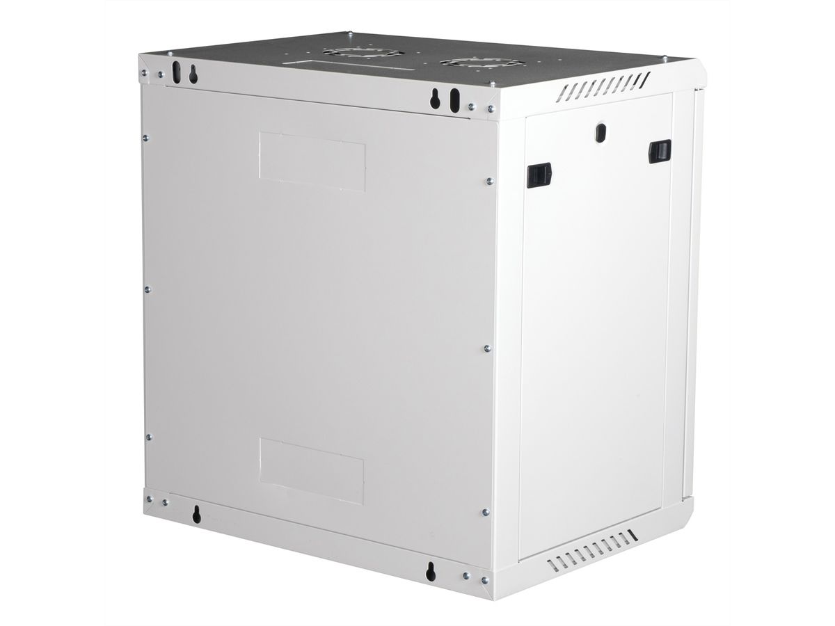 ROLINE 19" Wall Cabinet Basic Plus 12U, 600x450 BxT grey