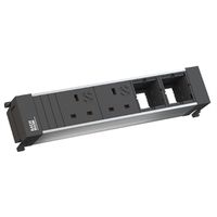 BACHMANN POWER FRAME 2xUK 3.15A 90° 2xCM, Current 0.2m GST18 United Kingdom