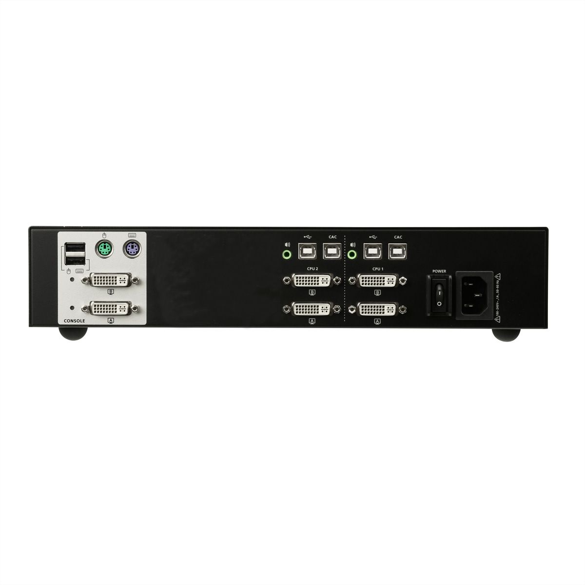 ATEN CS1142D 2-Poorts USB DVI Dual Display Secure KVM