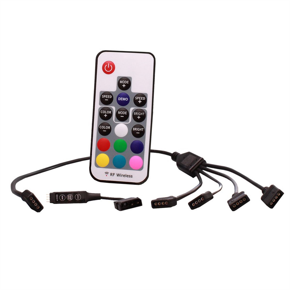 Xilence LQZ.RGB_Set Remote Control for RGB LED PC Components