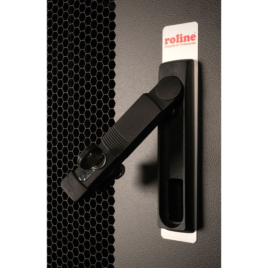 ROLINE colocation-kast 47HE 800x1000 mm, 3 compartimenten, zwart