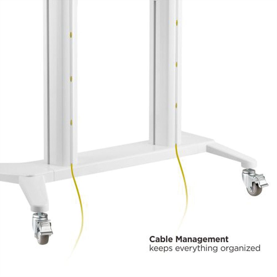ROLINE Ultra Large LCD/TV Mobile Cart, TV < 304cm (70" - 120"), up to 140 kg, black