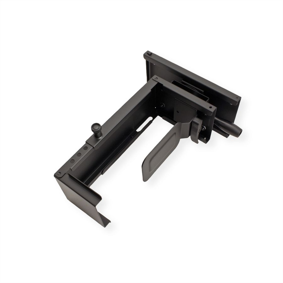ROLINE mini PC houder uitschuifbaar, draaibaar, zwart