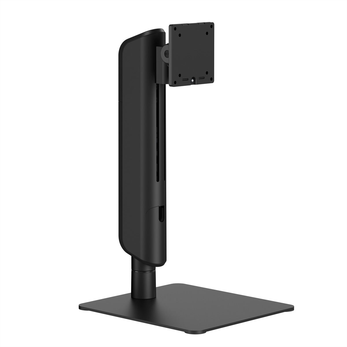 VALUE LCD-arm voor zware objecten, vrijstaand, in hoogte verstelbaar , 17–49 inch, max. 18 kg, zwart