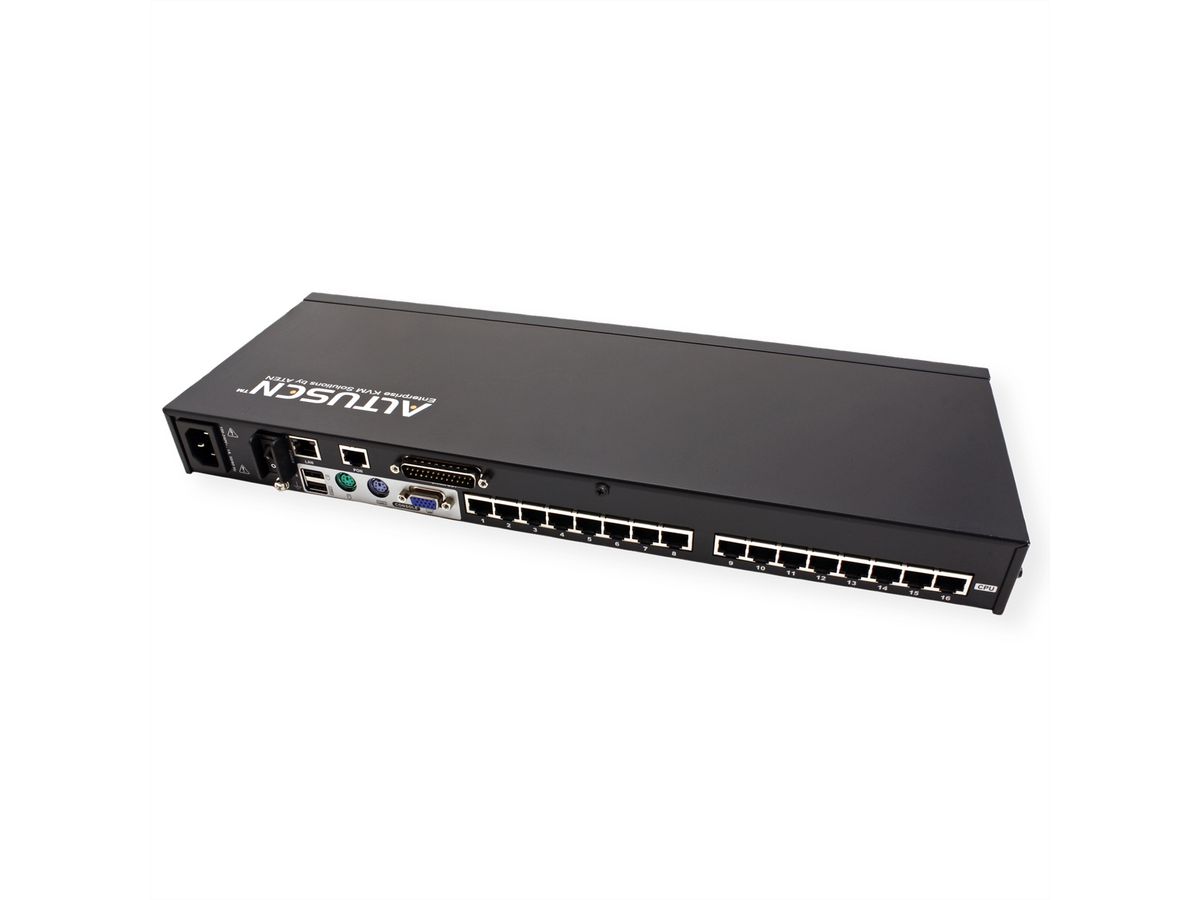ATEN KH1516Ai KVM Over-IP Switch, VGA, PS/2-USB over Cat 5, 16 Poorts