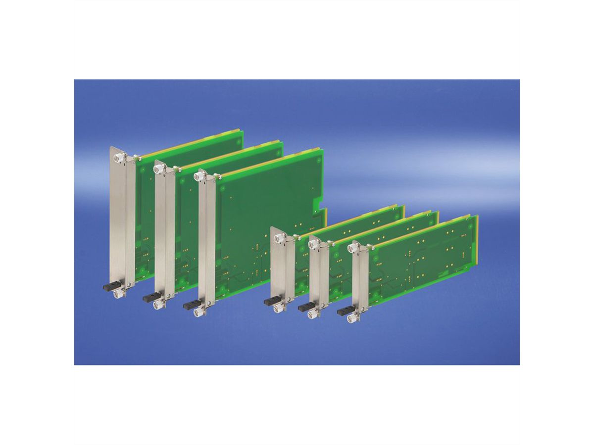 SCHROFF AMC Module met trekgreep, MTCA.4, dubbele grote, roestvrij staal