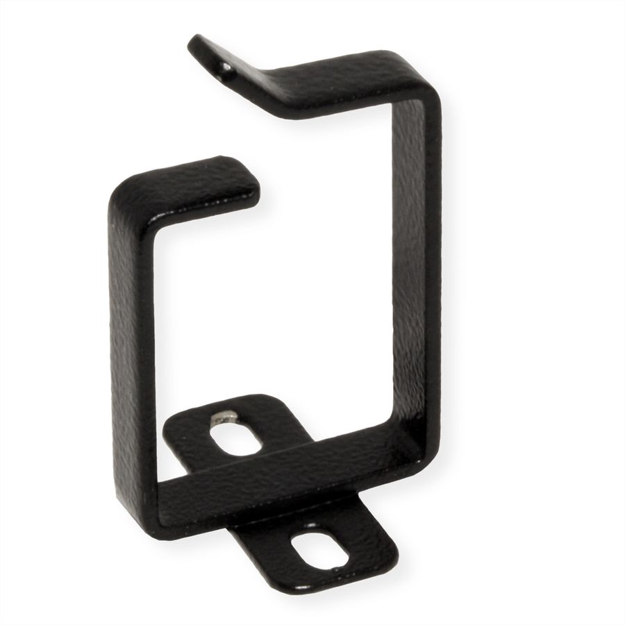 ROLINE Cable management bracket, 44x60mm black 10 pieces