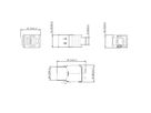VALUE Cat.6A (klasse EA) Keystone, RJ-45, afgeschermd, zonder gereedschap, SLIM.