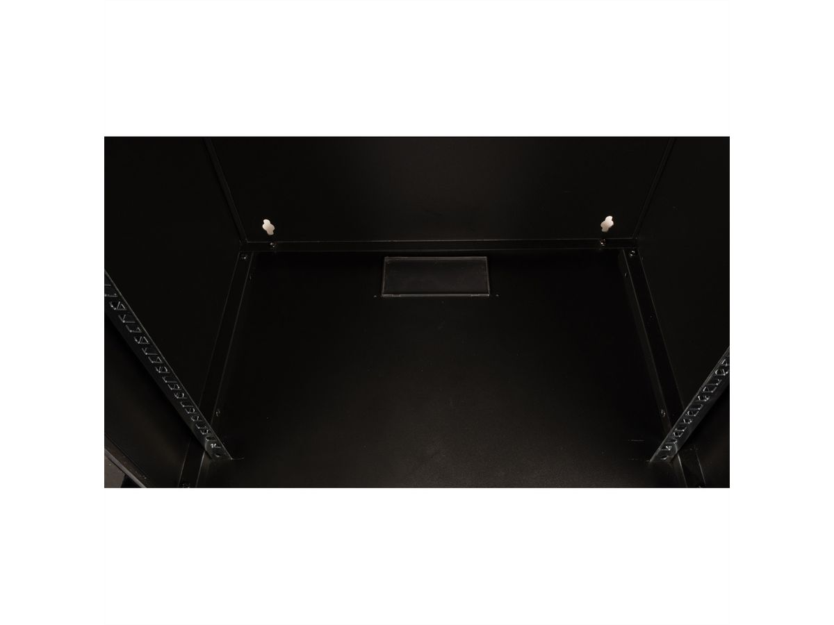 ROLINE 19-inch wall-mounted housing Basic 12 U, 540x400 WxD kit black