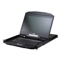 ATEN CL3708iNW Konsole ES WideSreen FHD über IP Switch 8 Port USB HDMI, ES-Layout