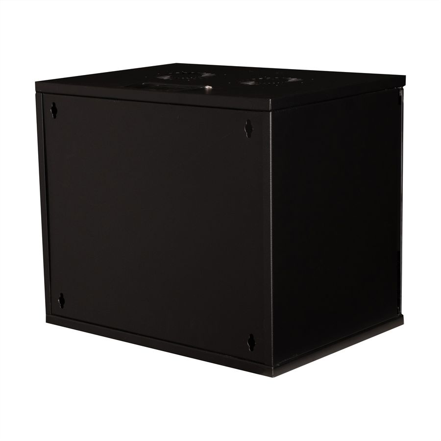 ROLINE 19-inch wandbehuizing Basic 9 U , 540x400 BxD Bouwpakket zwart
