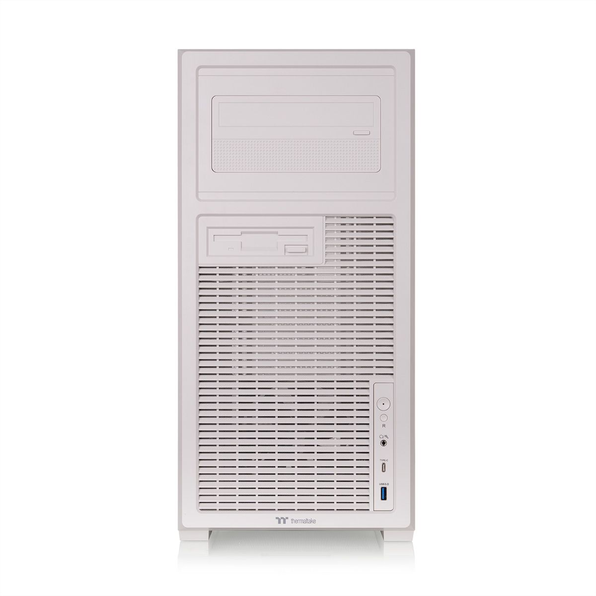 Thermaltake Retro 360 TG Mid Tower Case, Beige