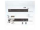 ATEN CS1842 2-Port True 4K HDMI Dual-View KVM Switch mit Audio & USB 3.0Hub