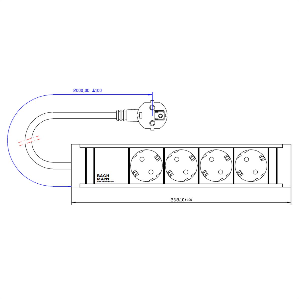 BACHMANN CONNECT LINE 4xprotective contact