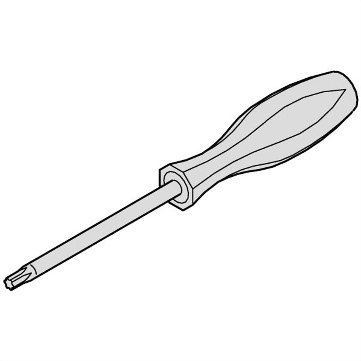 Screwdriver for deals torx screws