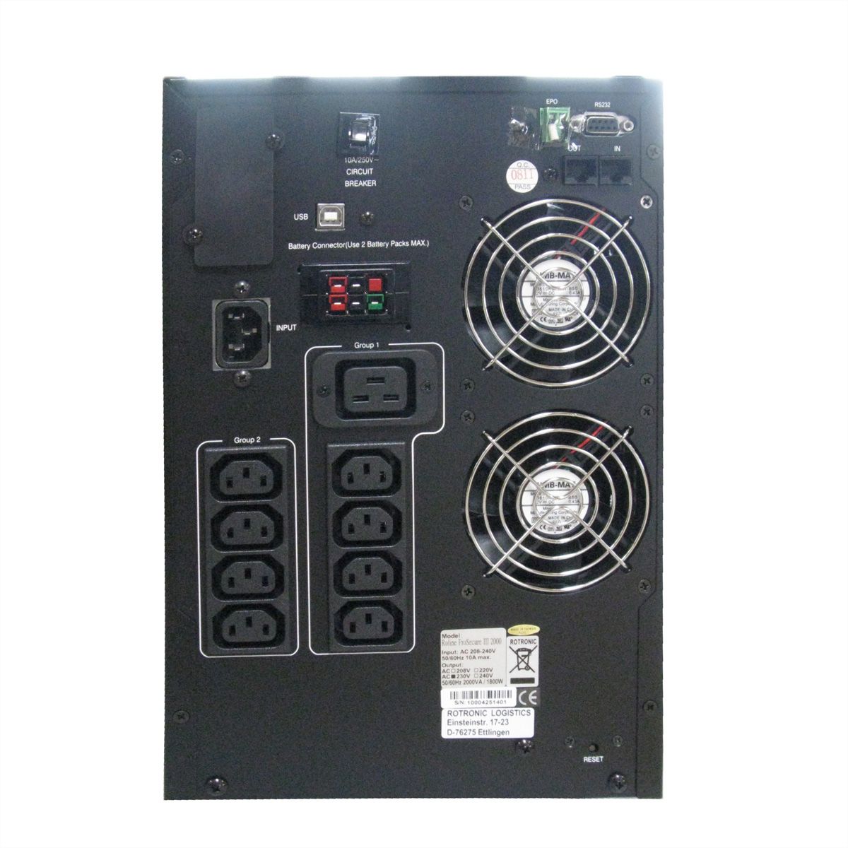 ROLINE ProSecure III 2000 - Online UPS