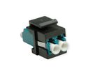 ROLINE Fiber Optic Keystone Jack, LC/LC Duplex, Singlemode, OS2