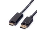 ROLINE DisplayPort Kabel DP - UHDTV, M/M, zwart, 1 m