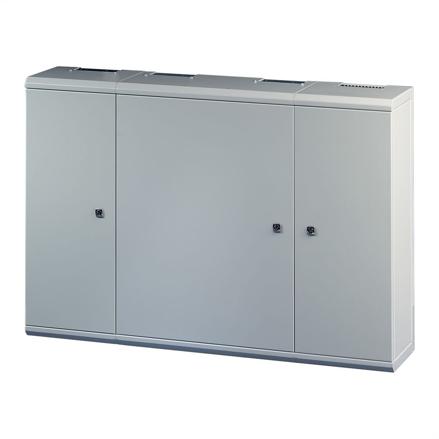 SCHROFF LAN Wall-Mounted Case, Distribution Case, Modular, Basic Case, 600H, 425W, 220D