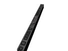 GUDE EPC 87-1210-18 20-fach switched und metered PDU, vertikaler Einbau 0HE, schwarz, 135 cm