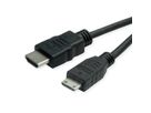ROLINE GREEN HDMI High Speed ​​Kabel met Ethernet, HDMI male - Mini HDMI male, 2 m