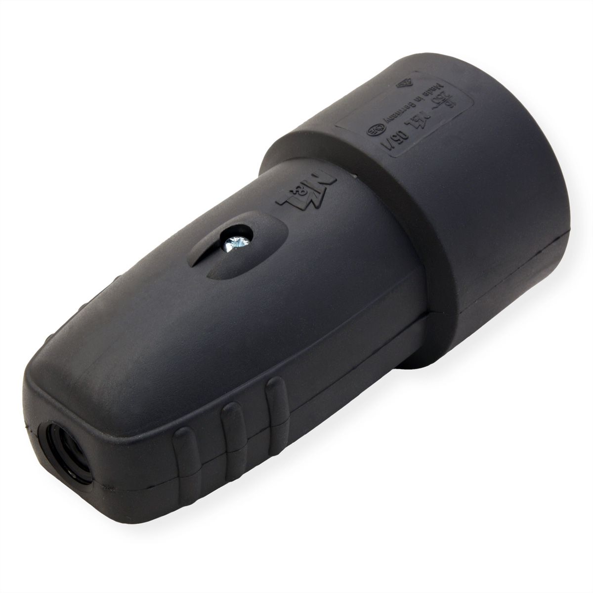 BACHMANN rubber coupling black, Rubber coupling, black mountable