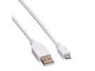 VALUE USB 2.0 Cable, A - Micro B, M/M, white, 3 m