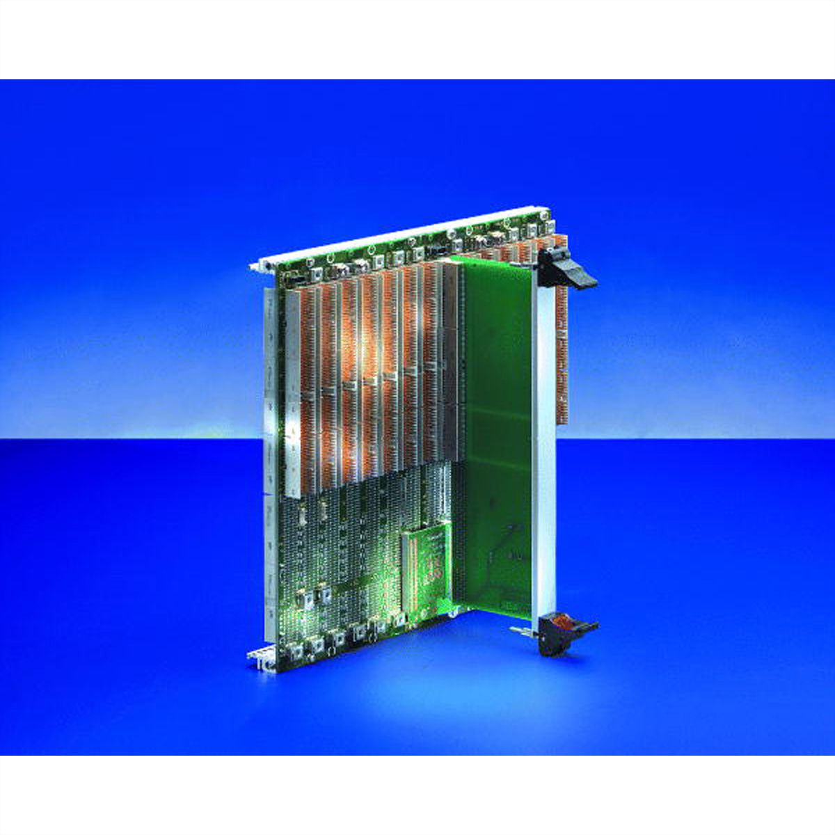 SCHROFF CPCI secundaire backplane, 3 HE, 4 sleuven, 32-bit, 5 V VI/O, systeemsleuf rechts