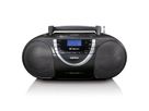 Lenco DAB+ radio/boombox SCD-6900, Cassette, CD/MP3-speler, FM, DAB+, zwart
