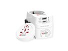 Skross PRO Light USB A/C 45PD Wereld reis adapter, Wereldwijd