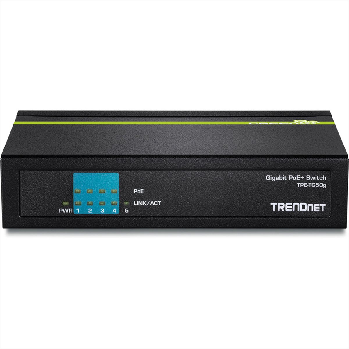 TRENDnet TPE-TG50g 5-Port Gigabit PoE+ Switch