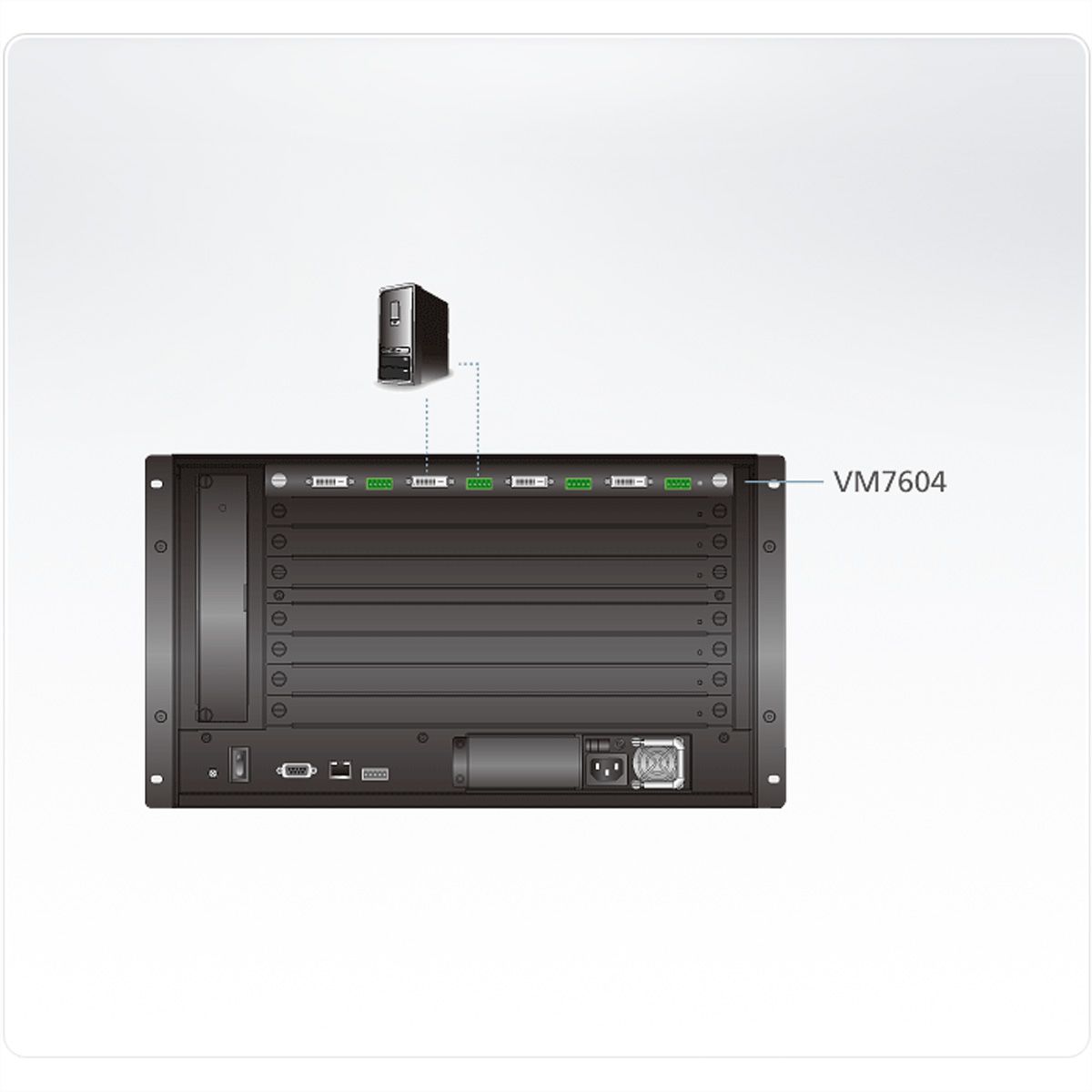 ATEN VM7604 4-Port DVI Input Board