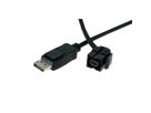 BACHMANN Keystone Mini Displayport/Displayport, black