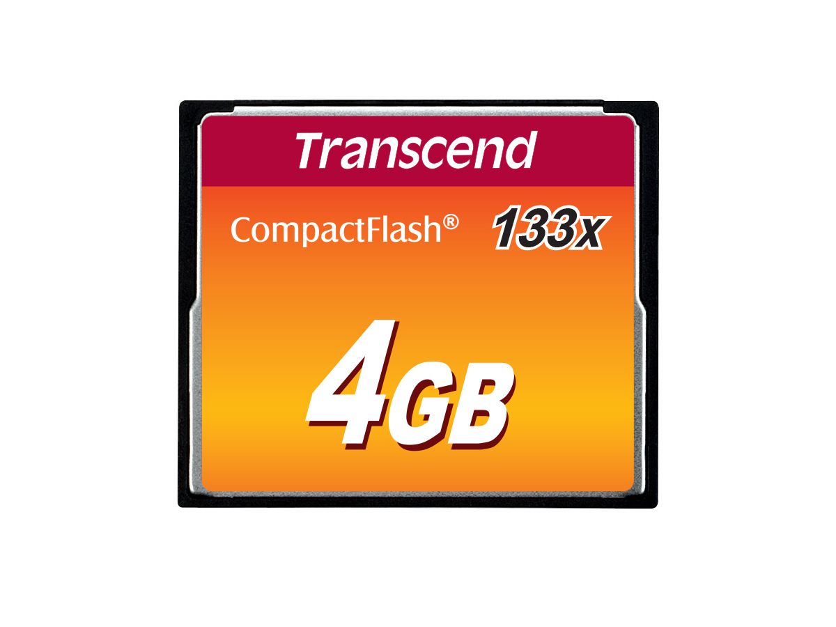 Transcend CompactFlash 133x 4GB