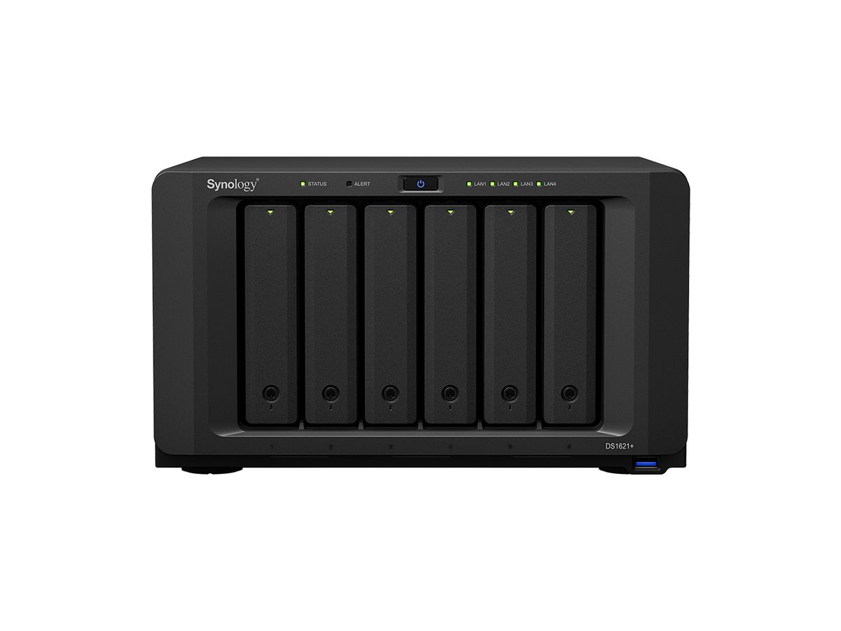 Synology DiskStation DS1621+ NAS/storage server Desktop Ethernet LAN Black V1500B