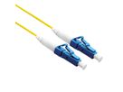 ROLINE Fibre Optic Jumper Cable 9/125µm, OS2, LC/LC, UPC, simplex, LSOH, yellow, 10 m