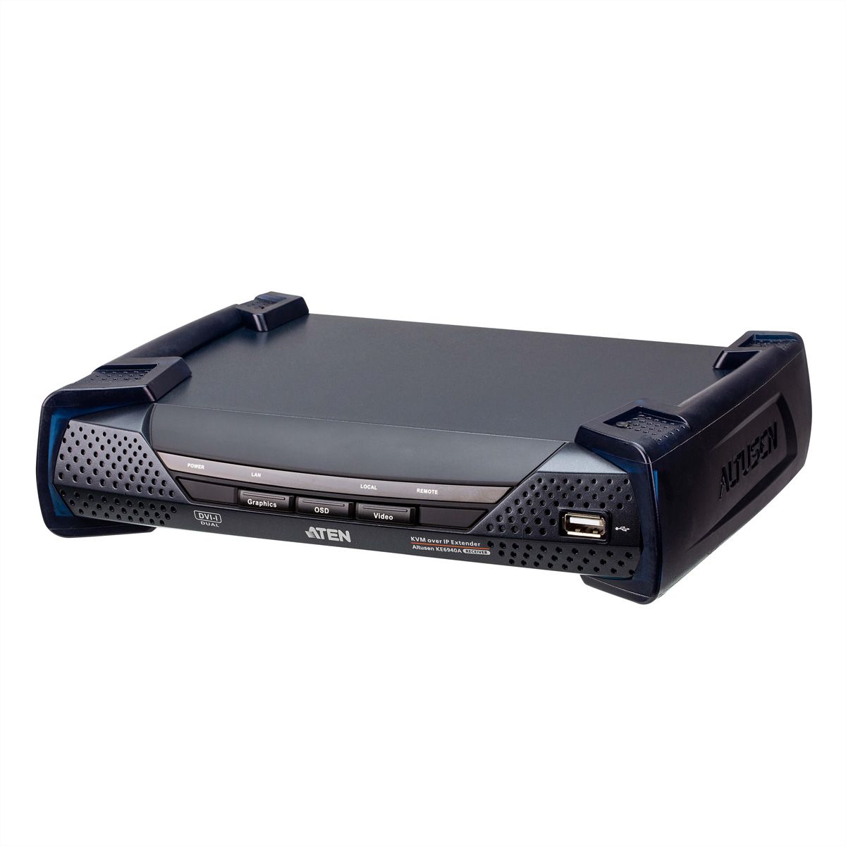 ATEN KE6940AR DVI KVM Over IP Extender Ontvanger (Alleen ontvanger)