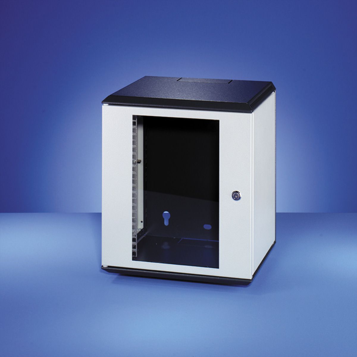 SCHROFF EPCASE 10"-Behuizing 8 HE met glazen deur, (HxBxD) 462x345x280mm