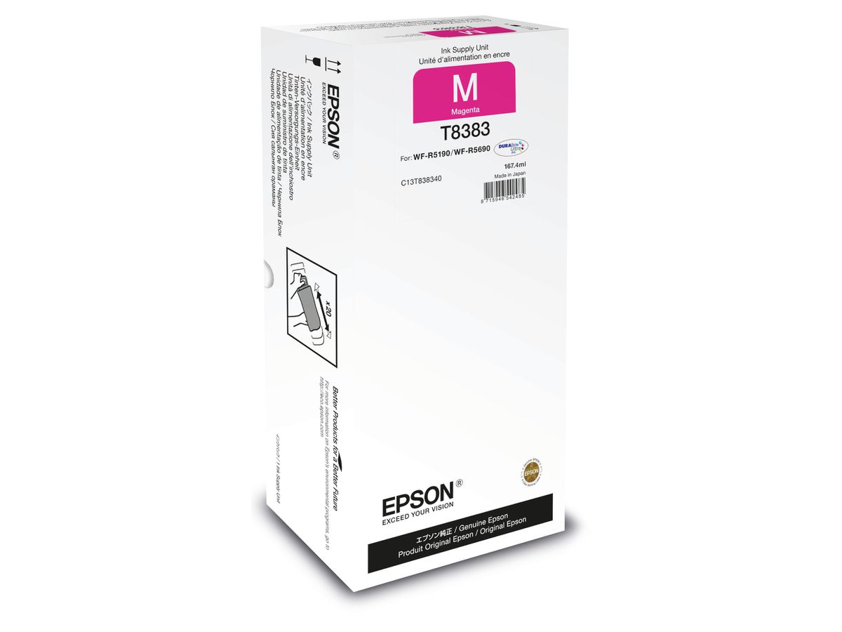 Epson T8383 inktcartridge Magenta